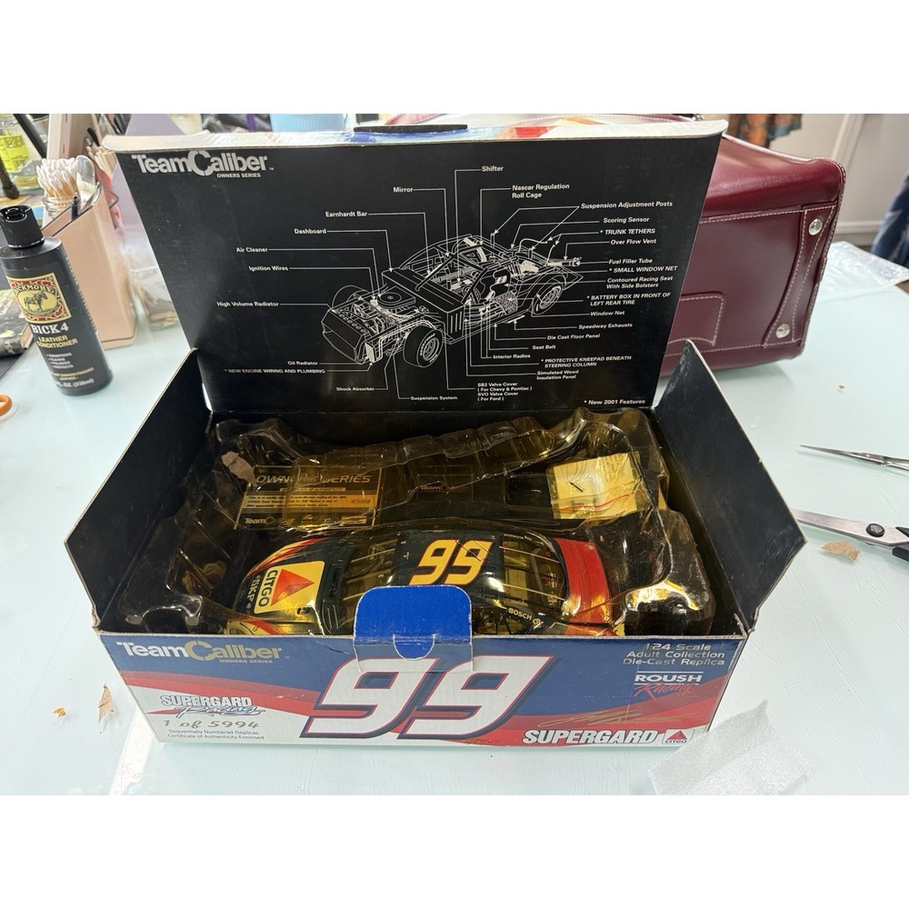 1:24 Jeff Burton # 99 Citgo Supergard Ford Taurus Team Caliber Owners Series